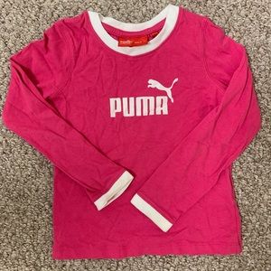 Girl’s Puma Long Sleeve Tee